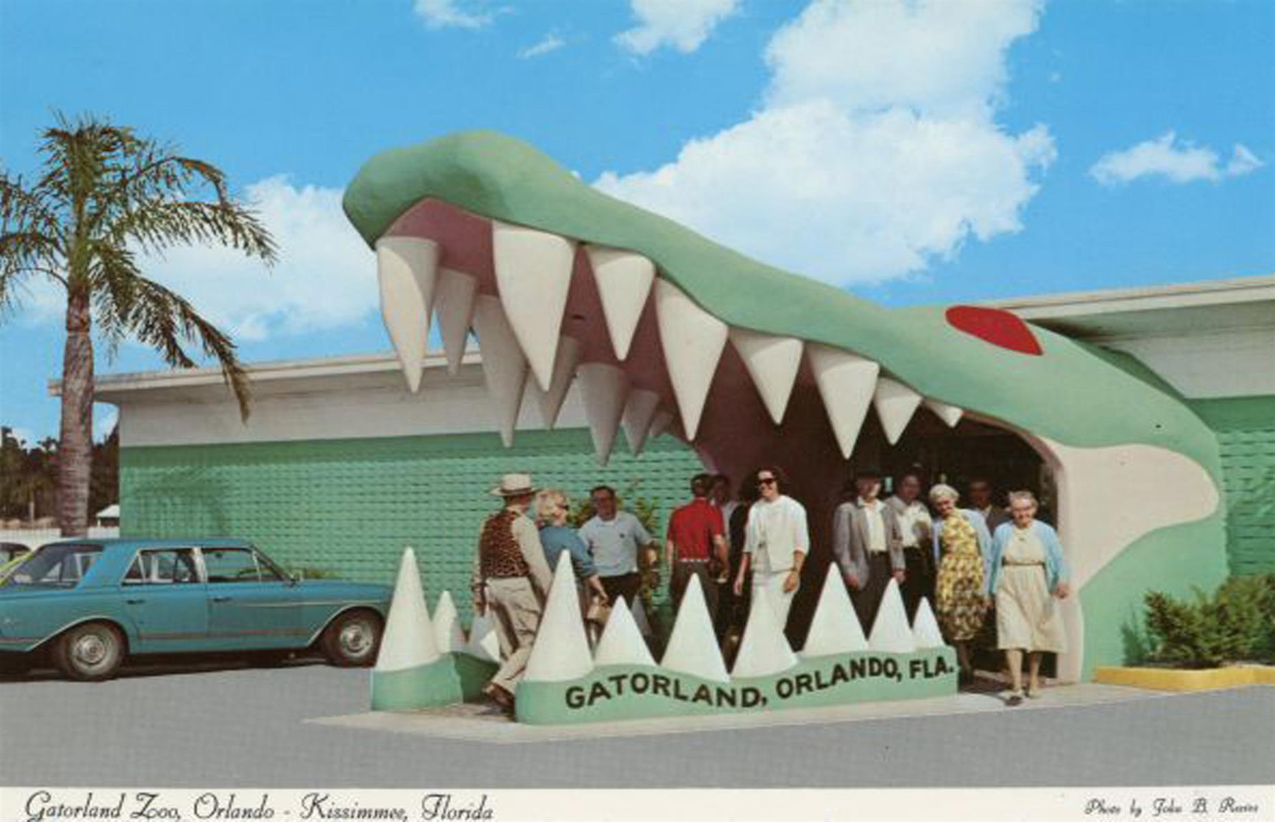 Then: Gatorland, Kissimmee